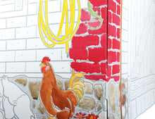 Load image into Gallery viewer, Playhouse "House" made of craft cardboard