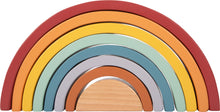 Load image into Gallery viewer, Wooden building blocks rainbow "Safari"