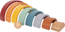 Load image into Gallery viewer, Wooden building blocks rainbow "Safari"