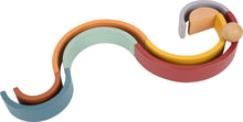 Load image into Gallery viewer, Wooden building blocks rainbow "Safari"