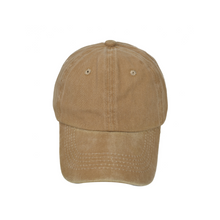 Load image into Gallery viewer, Jockey Hat - Everyday Hat Unisex - Black, Blue, Grey & Nude - Adjustable, Lightweight Polo Style with Curved Brim