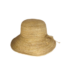 Load image into Gallery viewer, Handmade Straw Hat - Natural colour