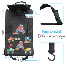 Load image into Gallery viewer, Children's Car Seat Organizer - Monster Truck
