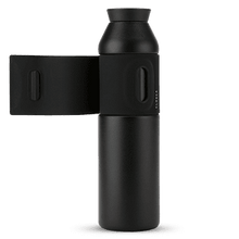 Load image into Gallery viewer, Reusable Water Bottle in Stainless Steel - BLACK 600ml MATTE