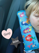 Load image into Gallery viewer, Car sleeping pillow for girls / Mermaid