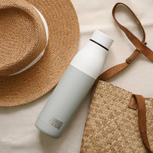 Load image into Gallery viewer, reusable stainless steel metal water bottle