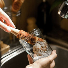 Load image into Gallery viewer, Bamboo Dish Brush Set | Eco-friendly Washing Up Brushes