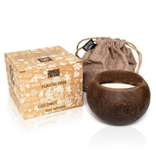 Load image into Gallery viewer, Coconut Shell Candle - Natural Soy Wax Eco Candles (Toasted Coconut Scent)